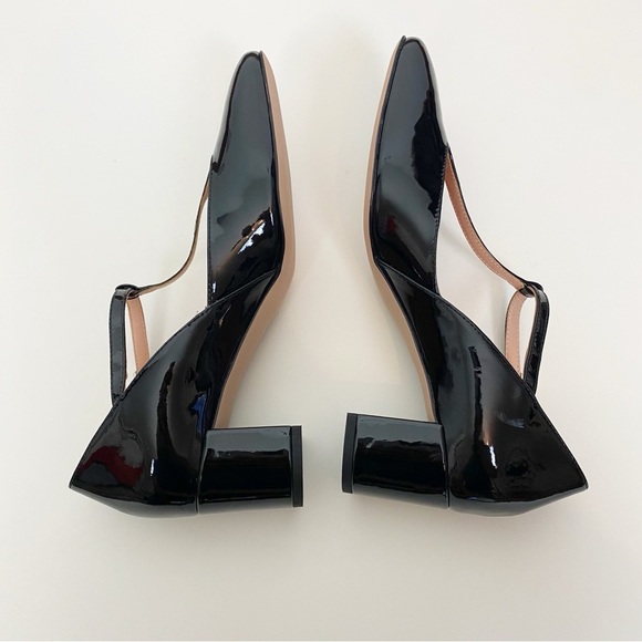 J. Crew Millie T-Strap Patent Leather Pumps - Picture 4 of 6